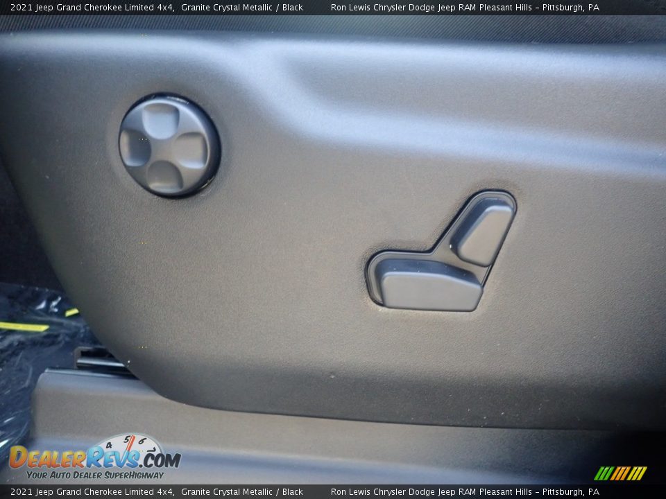 2021 Jeep Grand Cherokee Limited 4x4 Granite Crystal Metallic / Black Photo #20