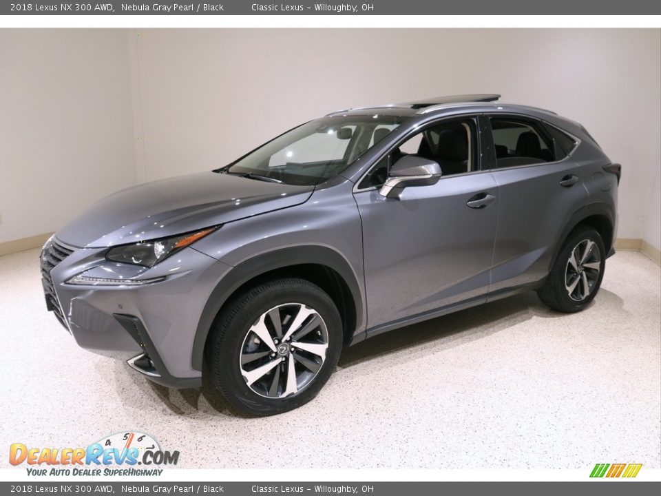 2018 Lexus NX 300 AWD Nebula Gray Pearl / Black Photo #3