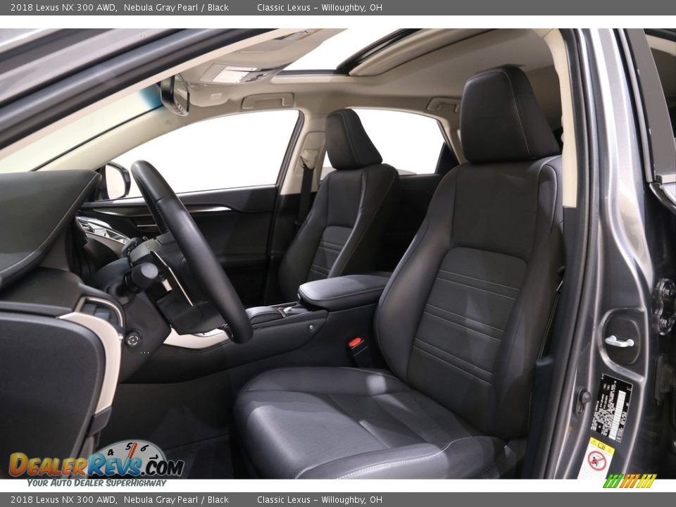 2018 Lexus NX 300 AWD Nebula Gray Pearl / Black Photo #7