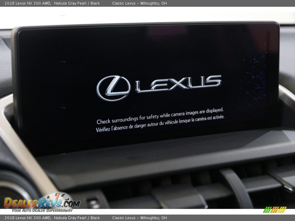 2018 Lexus NX 300 AWD Nebula Gray Pearl / Black Photo #13