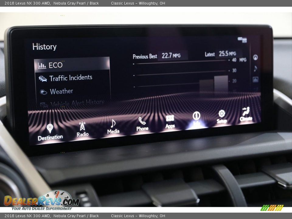 2018 Lexus NX 300 AWD Nebula Gray Pearl / Black Photo #14