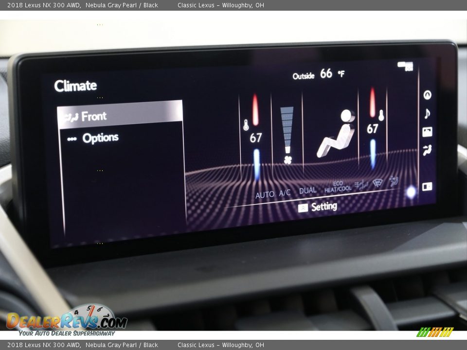 2018 Lexus NX 300 AWD Nebula Gray Pearl / Black Photo #20