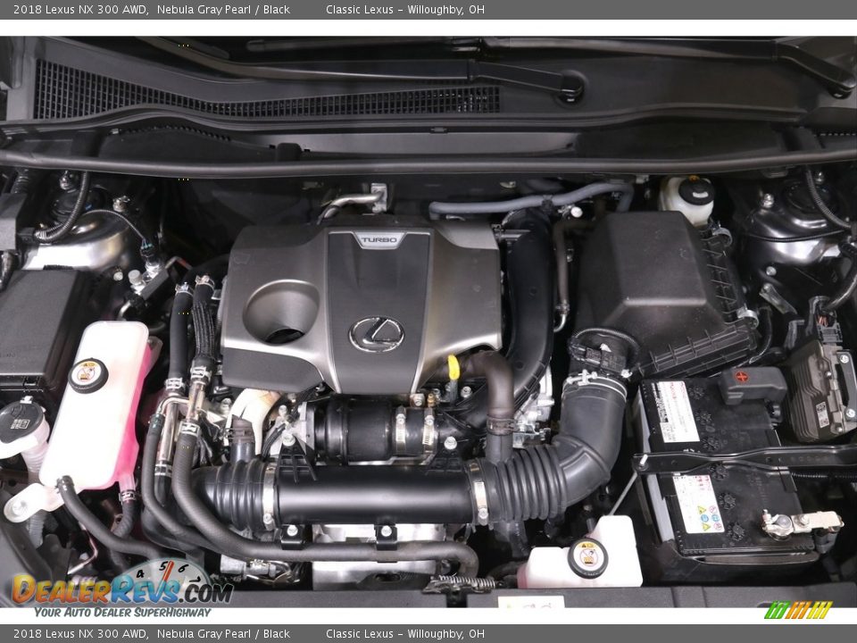 2018 Lexus NX 300 AWD Nebula Gray Pearl / Black Photo #30