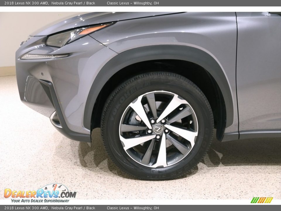 2018 Lexus NX 300 AWD Nebula Gray Pearl / Black Photo #31