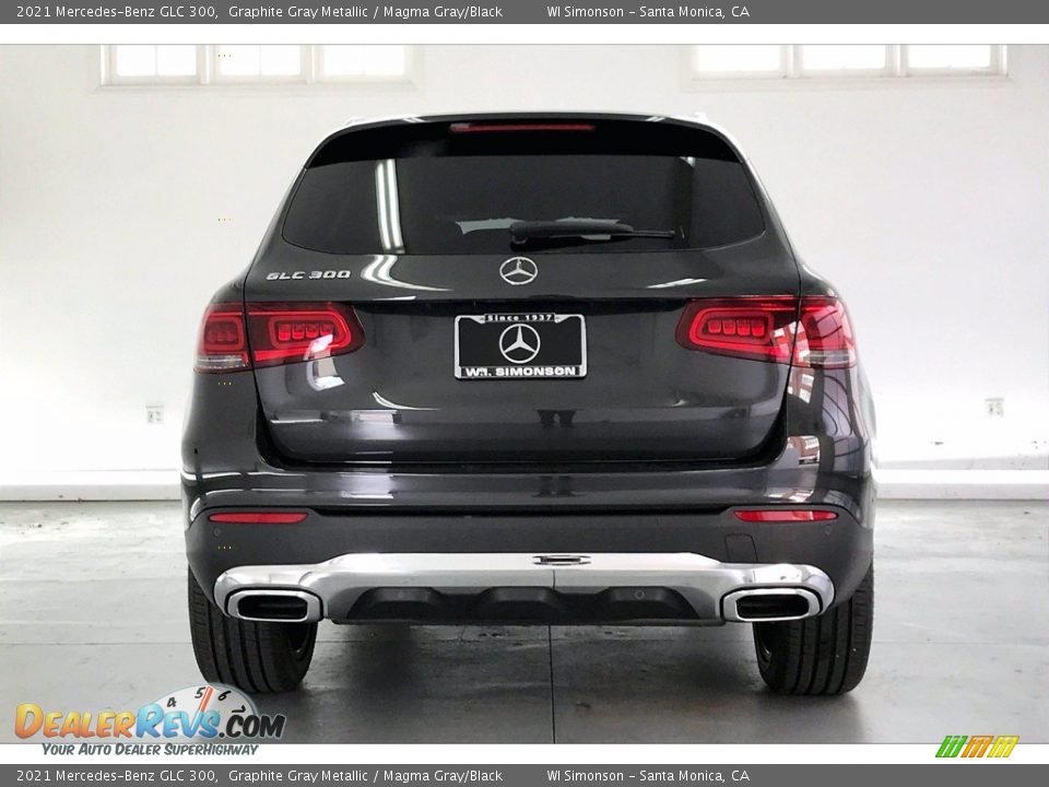 2021 Mercedes-Benz GLC 300 Graphite Gray Metallic / Magma Gray/Black Photo #3