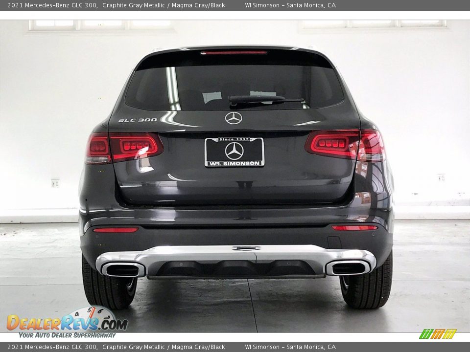 2021 Mercedes-Benz GLC 300 Graphite Gray Metallic / Magma Gray/Black Photo #3