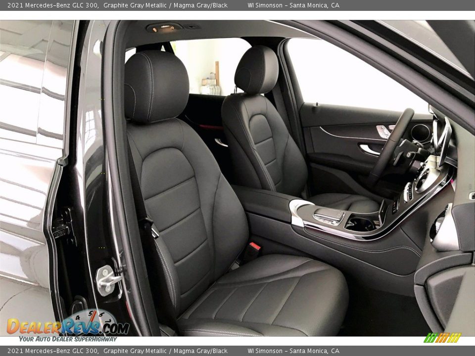 2021 Mercedes-Benz GLC 300 Graphite Gray Metallic / Magma Gray/Black Photo #5