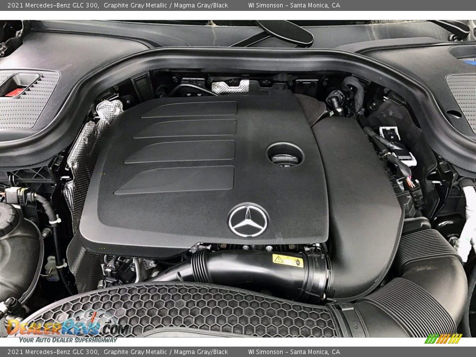 2021 Mercedes-Benz GLC 300 2.0 Liter Turbocharged DOHC 16-Valve VVT Inline 4 Cylinder Engine Photo #8
