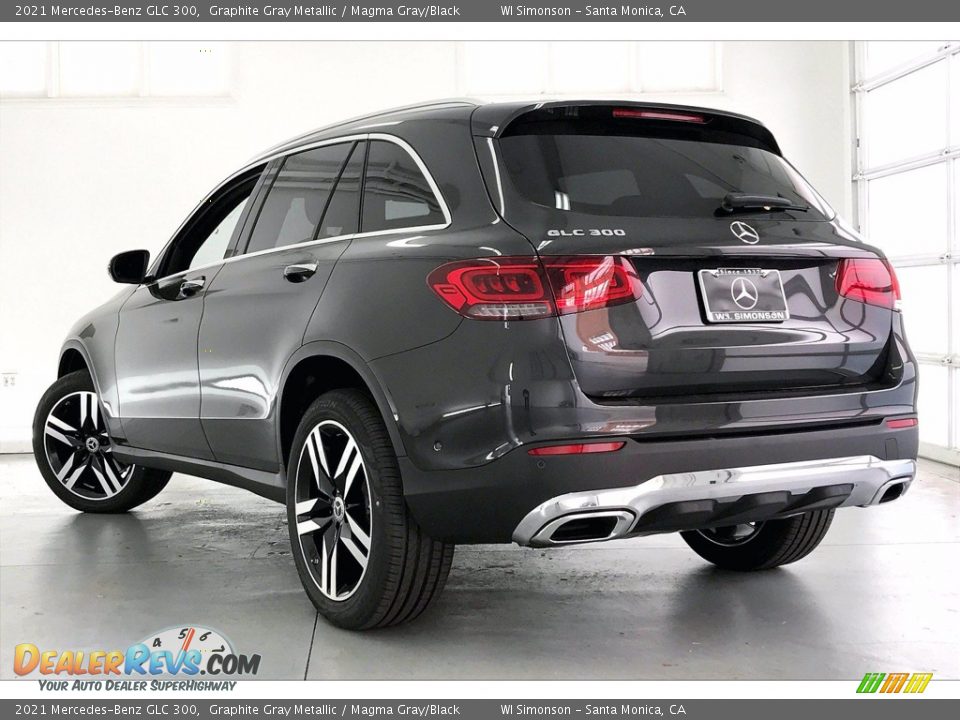 2021 Mercedes-Benz GLC 300 Graphite Gray Metallic / Magma Gray/Black Photo #2