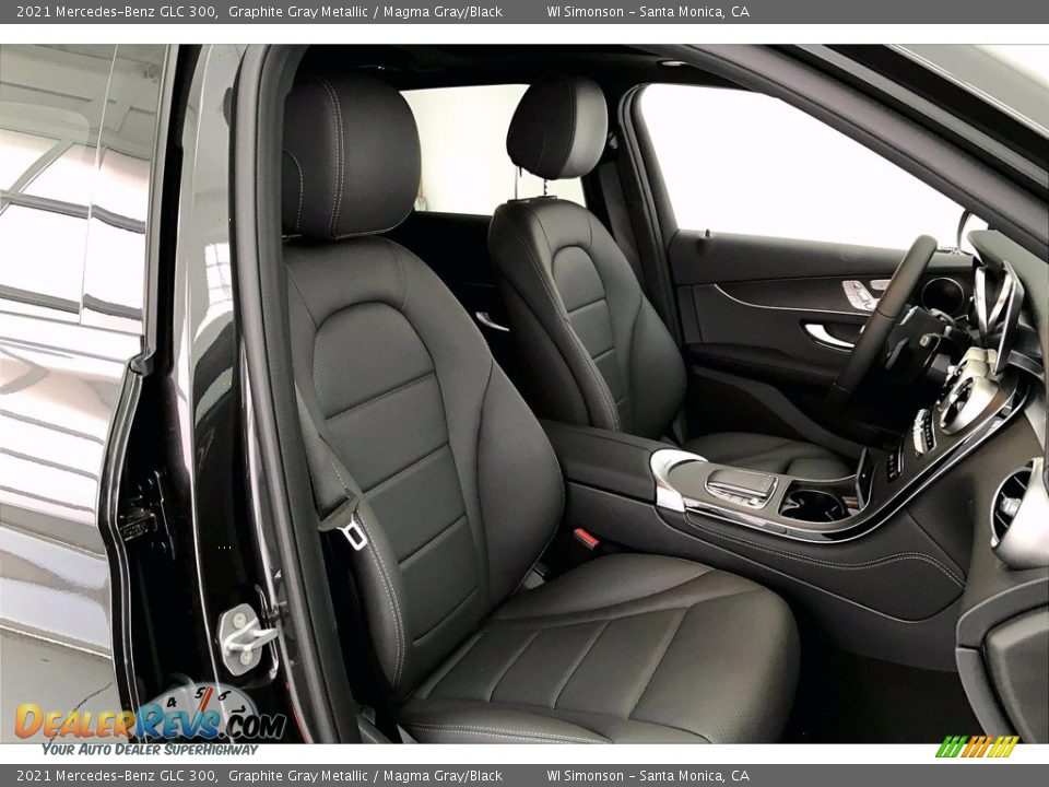2021 Mercedes-Benz GLC 300 Graphite Gray Metallic / Magma Gray/Black Photo #5