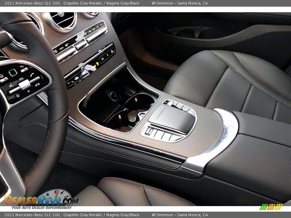 2021 Mercedes-Benz GLC 300 Graphite Gray Metallic / Magma Gray/Black Photo #7