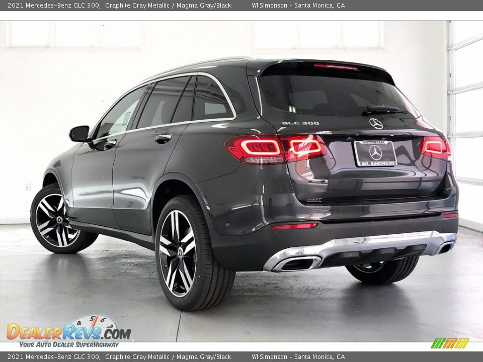 2021 Mercedes-Benz GLC 300 Graphite Gray Metallic / Magma Gray/Black Photo #2