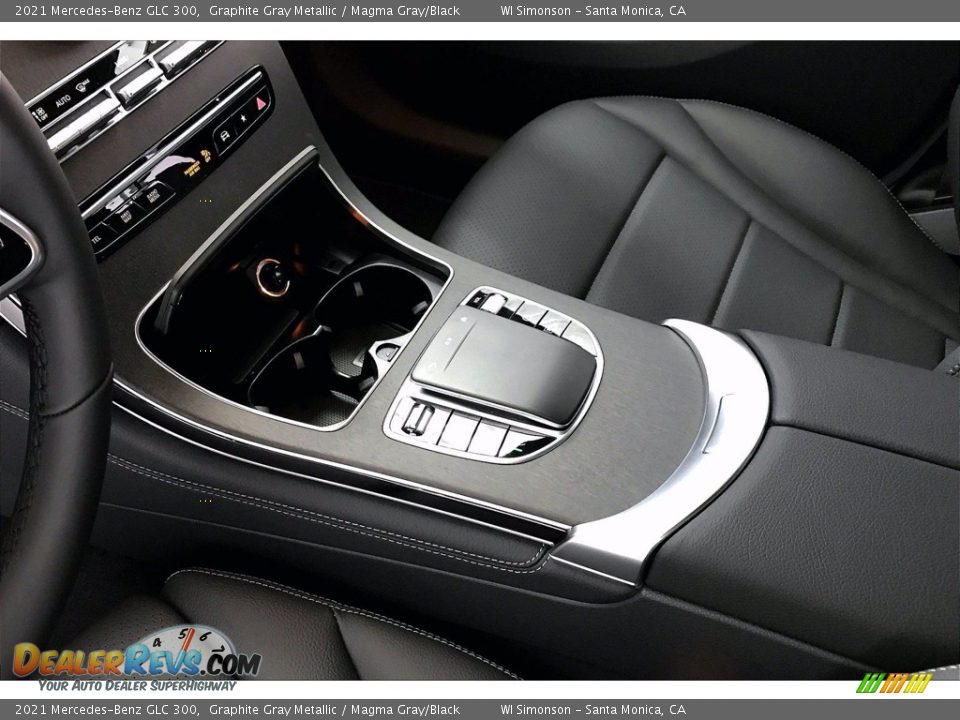 2021 Mercedes-Benz GLC 300 Graphite Gray Metallic / Magma Gray/Black Photo #7