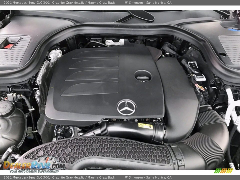 2021 Mercedes-Benz GLC 300 2.0 Liter Turbocharged DOHC 16-Valve VVT Inline 4 Cylinder Engine Photo #8