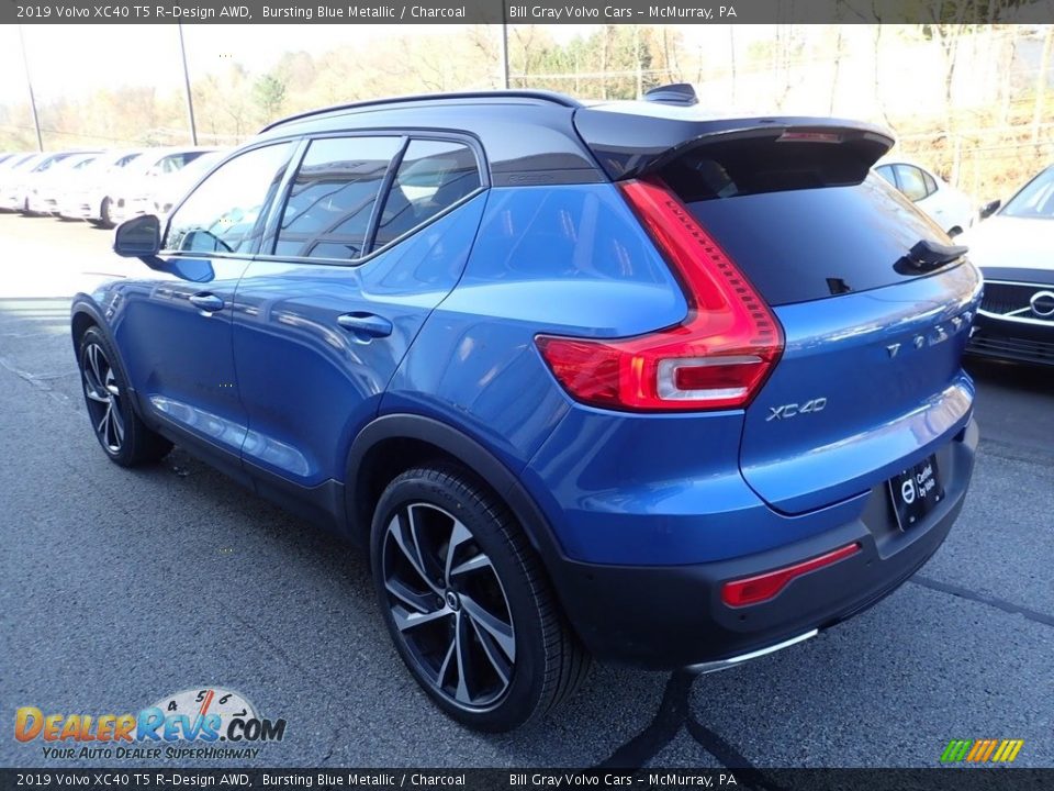 2019 Volvo XC40 T5 R-Design AWD Bursting Blue Metallic / Charcoal Photo #6