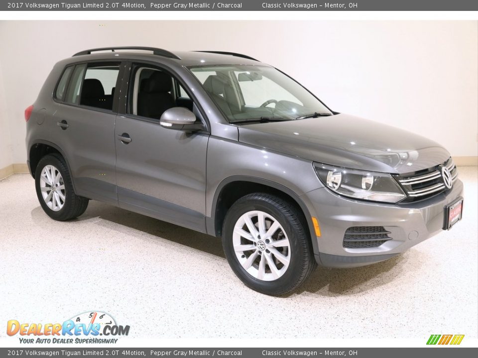 Pepper Gray Metallic 2017 Volkswagen Tiguan Limited 2.0T 4Motion Photo #1