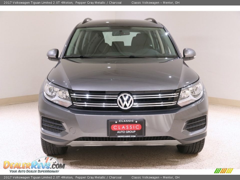 2017 Volkswagen Tiguan Limited 2.0T 4Motion Pepper Gray Metallic / Charcoal Photo #2