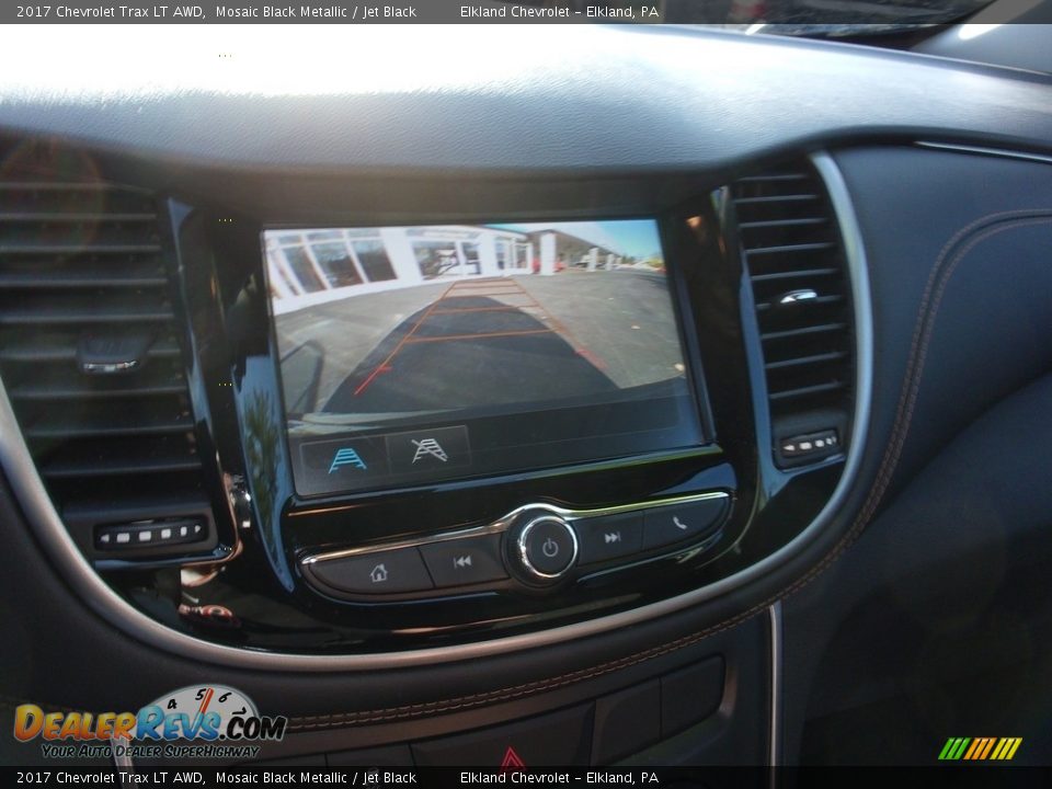 2017 Chevrolet Trax LT AWD Mosaic Black Metallic / Jet Black Photo #21