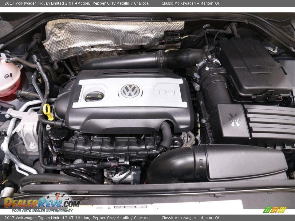 2017 Volkswagen Tiguan Limited 2.0T 4Motion Pepper Gray Metallic / Charcoal Photo #18