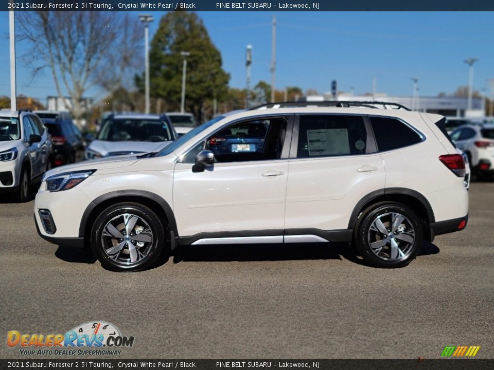 2021 Subaru Forester 2.5i Touring Crystal White Pearl / Black Photo #4