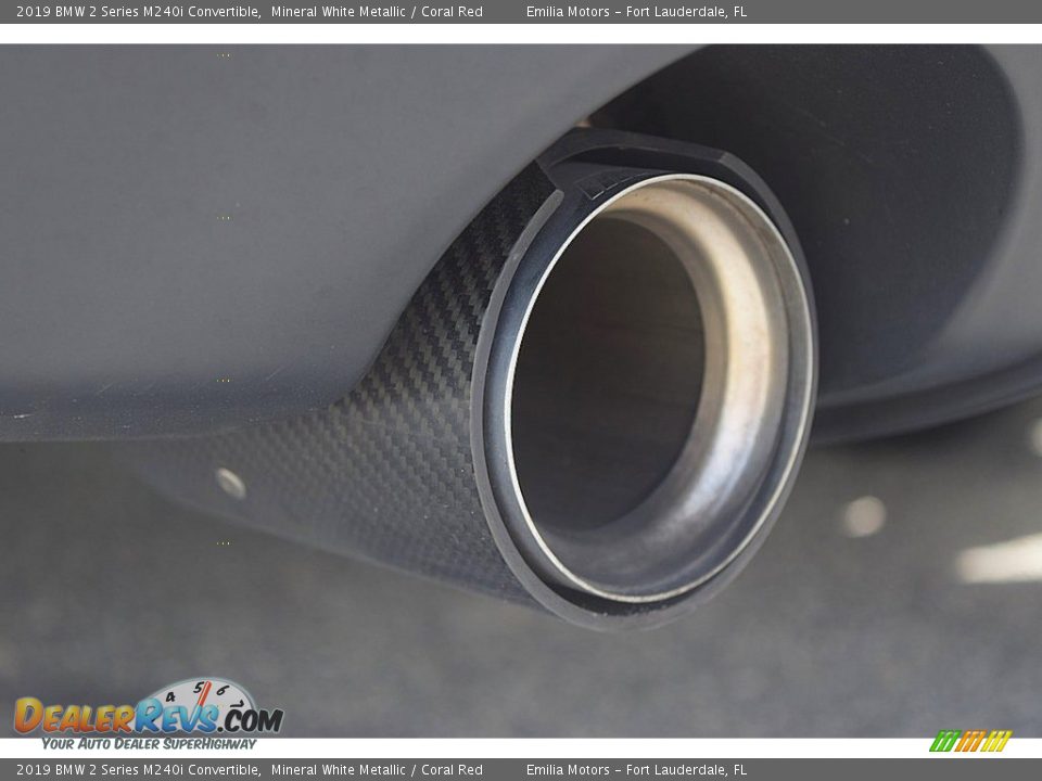 Exhaust of 2019 BMW 2 Series M240i Convertible Photo #35