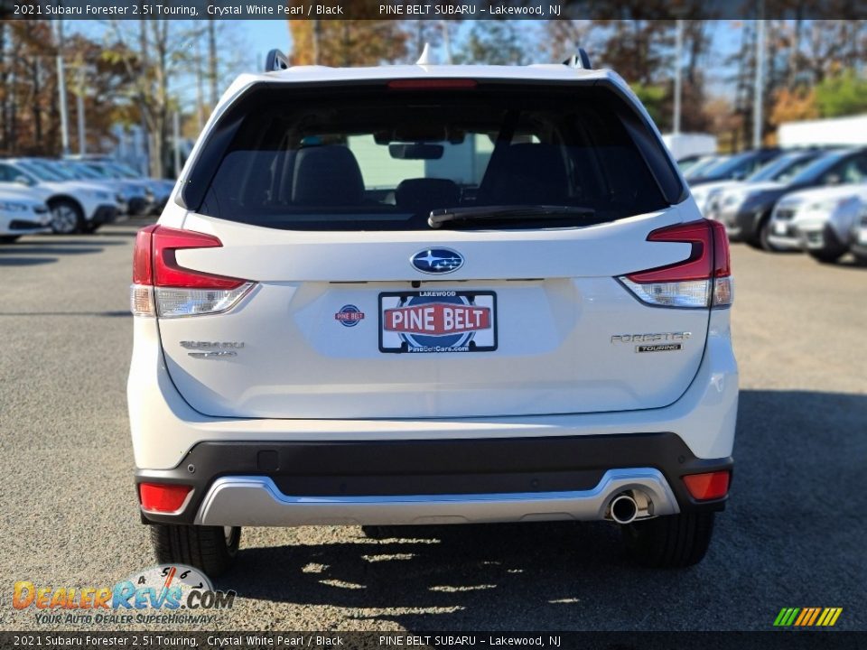 2021 Subaru Forester 2.5i Touring Crystal White Pearl / Black Photo #7