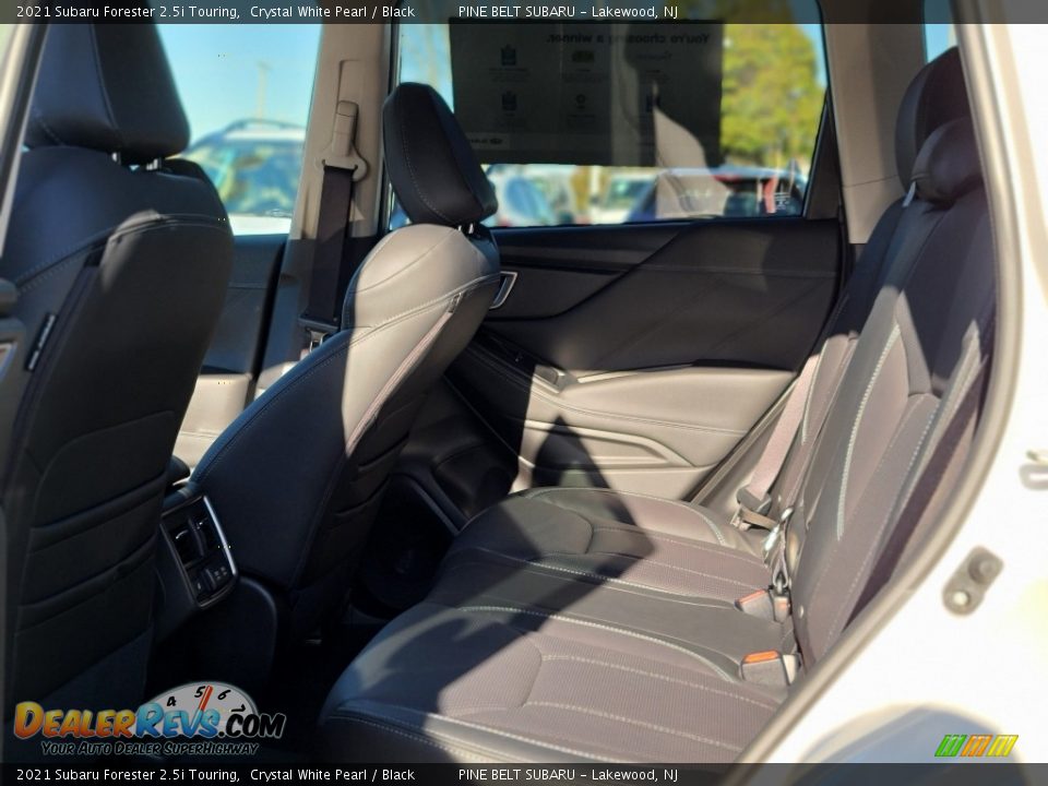2021 Subaru Forester 2.5i Touring Crystal White Pearl / Black Photo #9