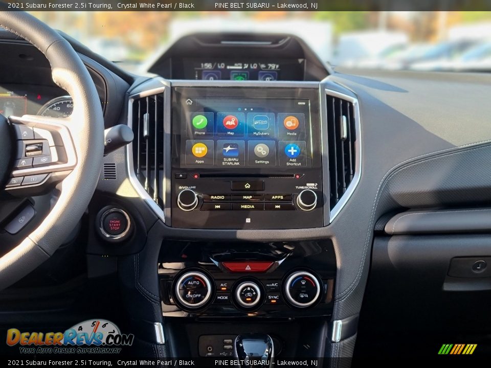 2021 Subaru Forester 2.5i Touring Crystal White Pearl / Black Photo #10