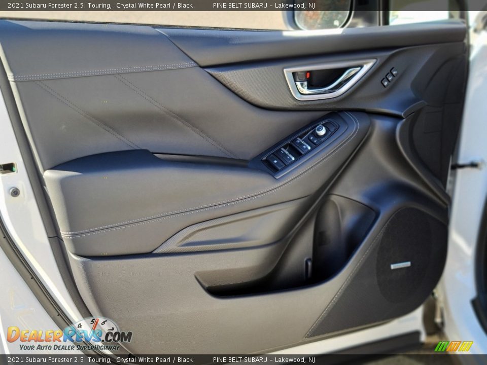 2021 Subaru Forester 2.5i Touring Crystal White Pearl / Black Photo #12