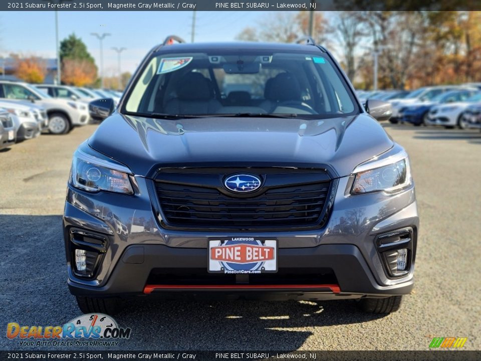 2021 Subaru Forester 2.5i Sport Magnetite Gray Metallic / Gray Photo #3