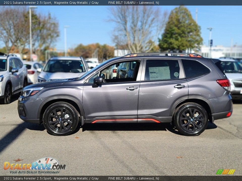 Magnetite Gray Metallic 2021 Subaru Forester 2.5i Sport Photo #4