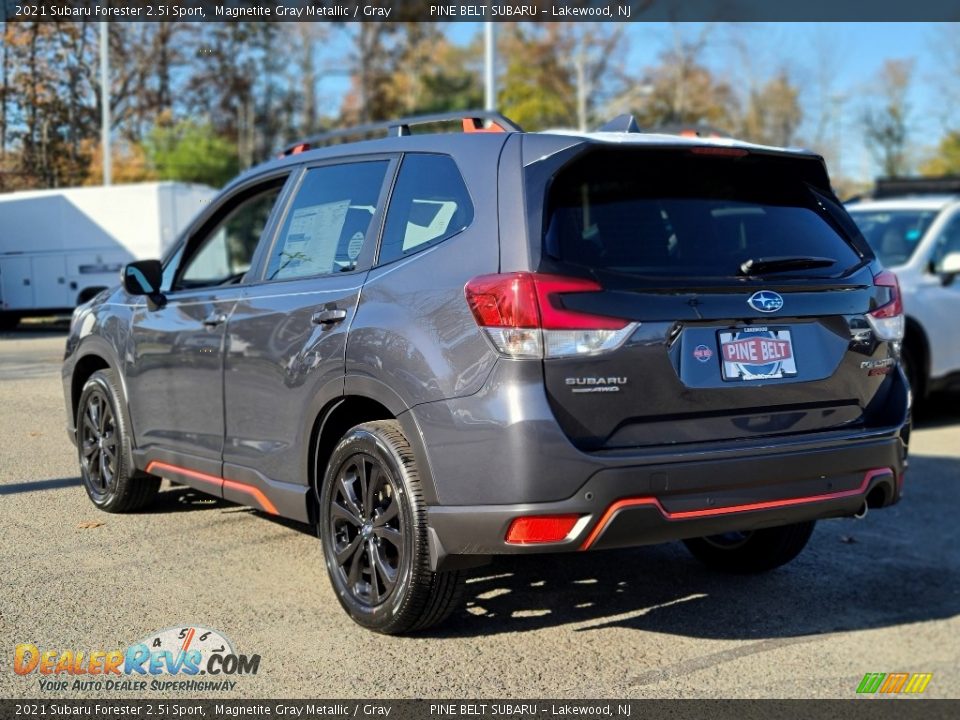 2021 Subaru Forester 2.5i Sport Magnetite Gray Metallic / Gray Photo #6