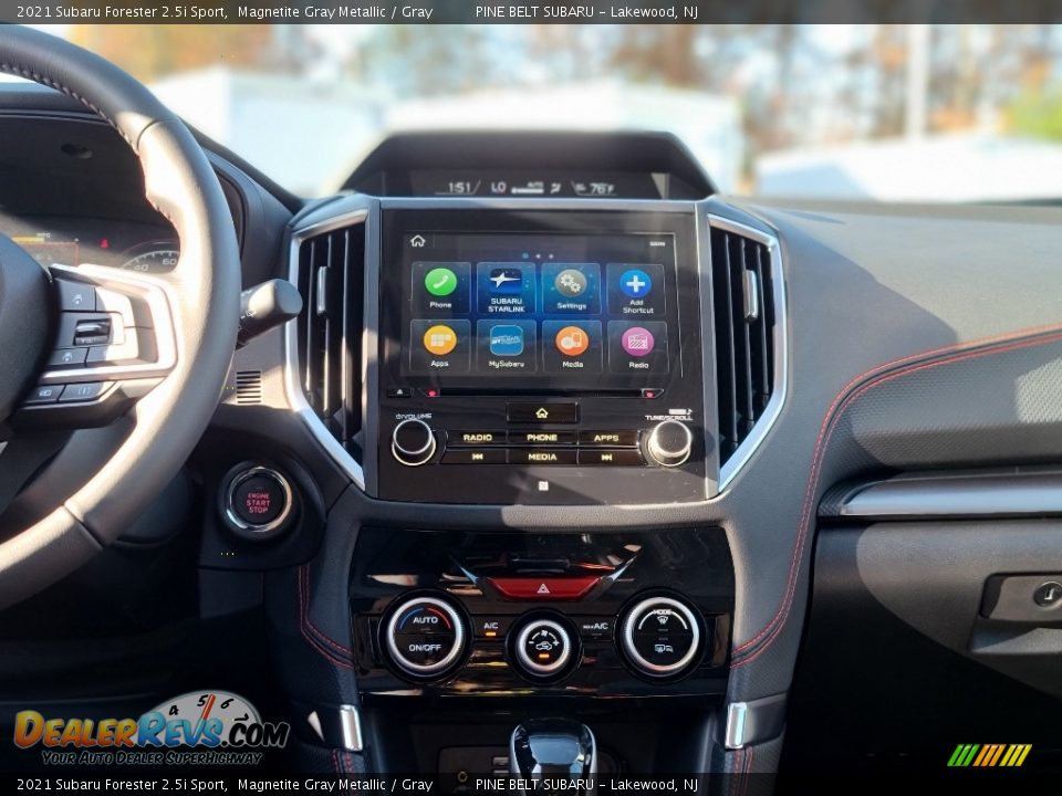 2021 Subaru Forester 2.5i Sport Magnetite Gray Metallic / Gray Photo #10