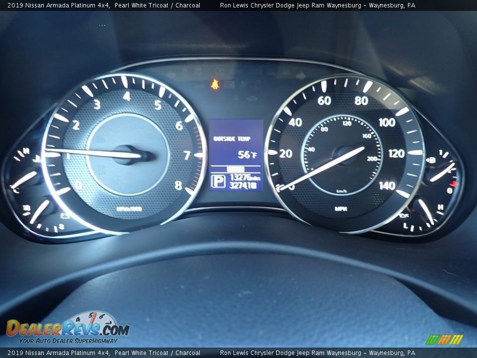 2019 Nissan Armada Platinum 4x4 Gauges Photo #16