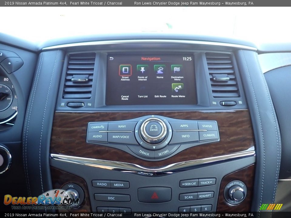 Controls of 2019 Nissan Armada Platinum 4x4 Photo #17