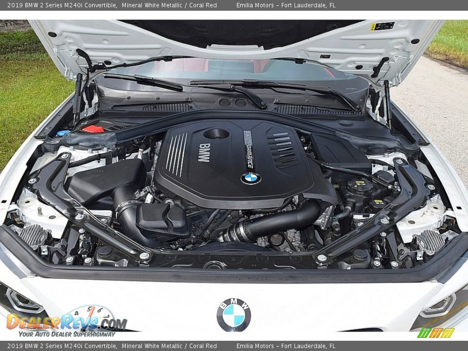 2019 BMW 2 Series M240i Convertible 3.0 Liter DI TwinPower Turbocharged DOHC 24-Valve VVT Inline 6 Cylinder Engine Photo #68