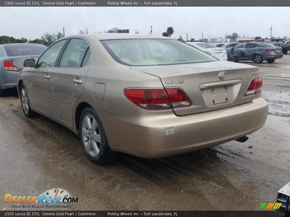 2005 Lexus ES 330 Sonora Gold Pearl / Cashmere Photo #1