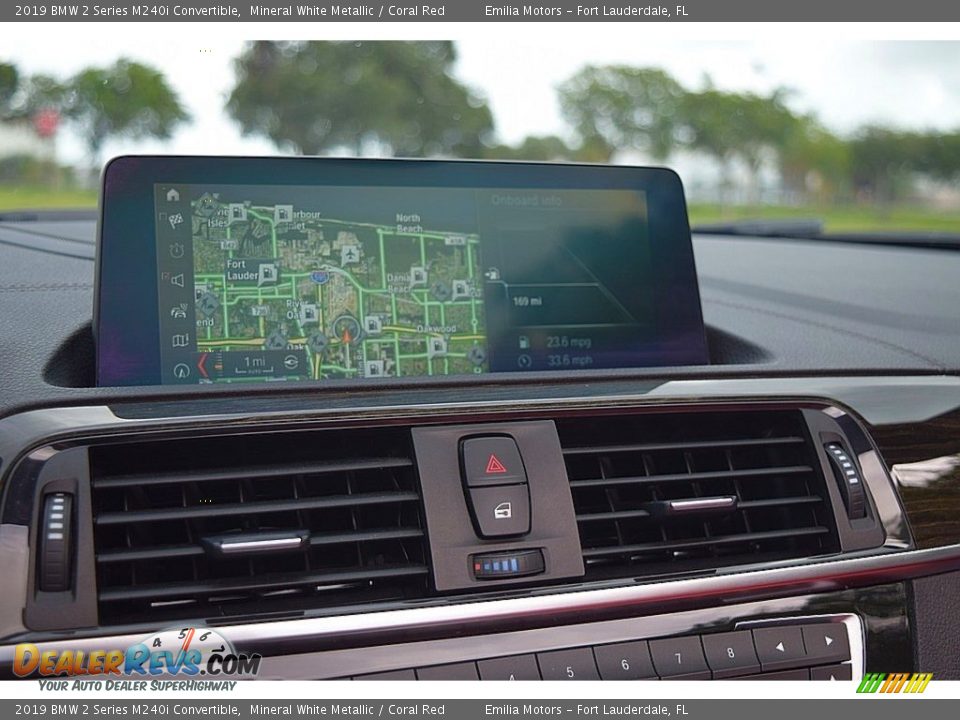 Navigation of 2019 BMW 2 Series M240i Convertible Photo #77