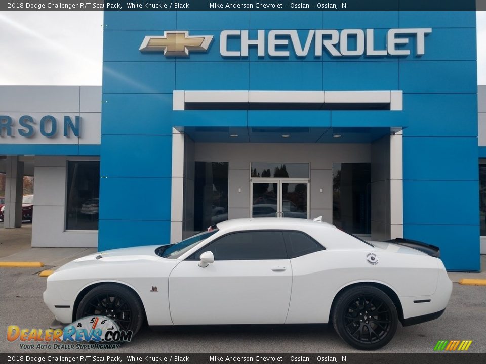 2018 Dodge Challenger R/T Scat Pack White Knuckle / Black Photo #1