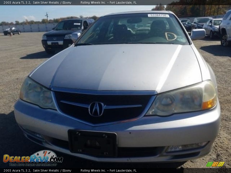 2003 Acura TL 3.2 Satin Silver Metallic / Ebony Photo #1