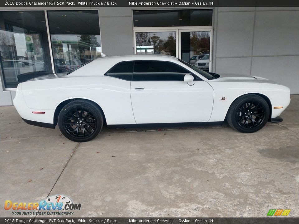 2018 Dodge Challenger R/T Scat Pack White Knuckle / Black Photo #3