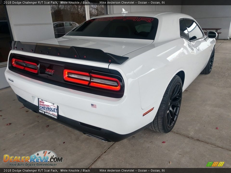 2018 Dodge Challenger R/T Scat Pack White Knuckle / Black Photo #4