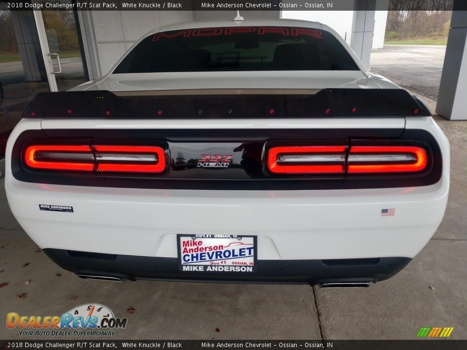 2018 Dodge Challenger R/T Scat Pack White Knuckle / Black Photo #5