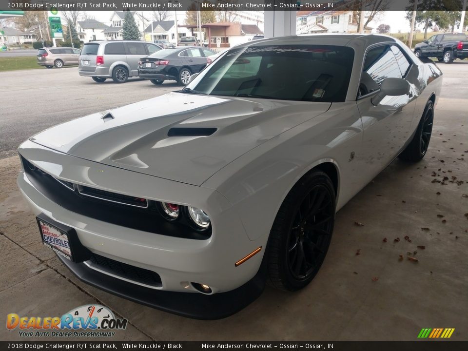 2018 Dodge Challenger R/T Scat Pack White Knuckle / Black Photo #8