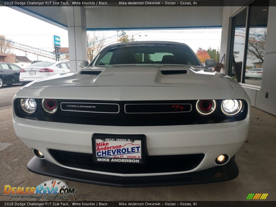 2018 Dodge Challenger R/T Scat Pack White Knuckle / Black Photo #9