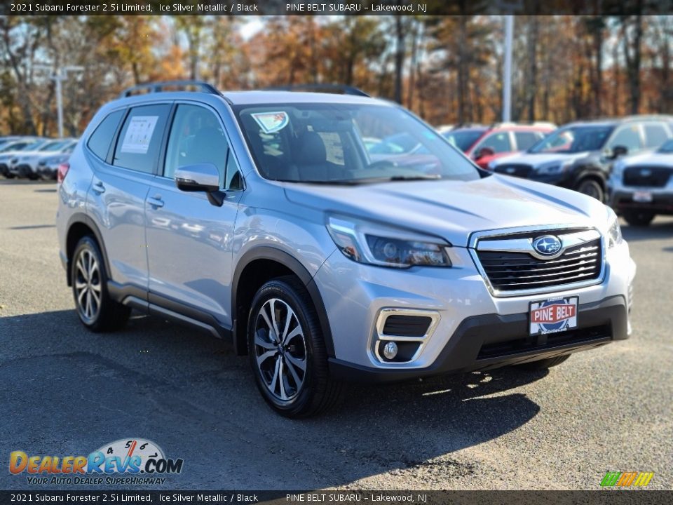 2021 Subaru Forester 2.5i Limited Ice Silver Metallic / Black Photo #1
