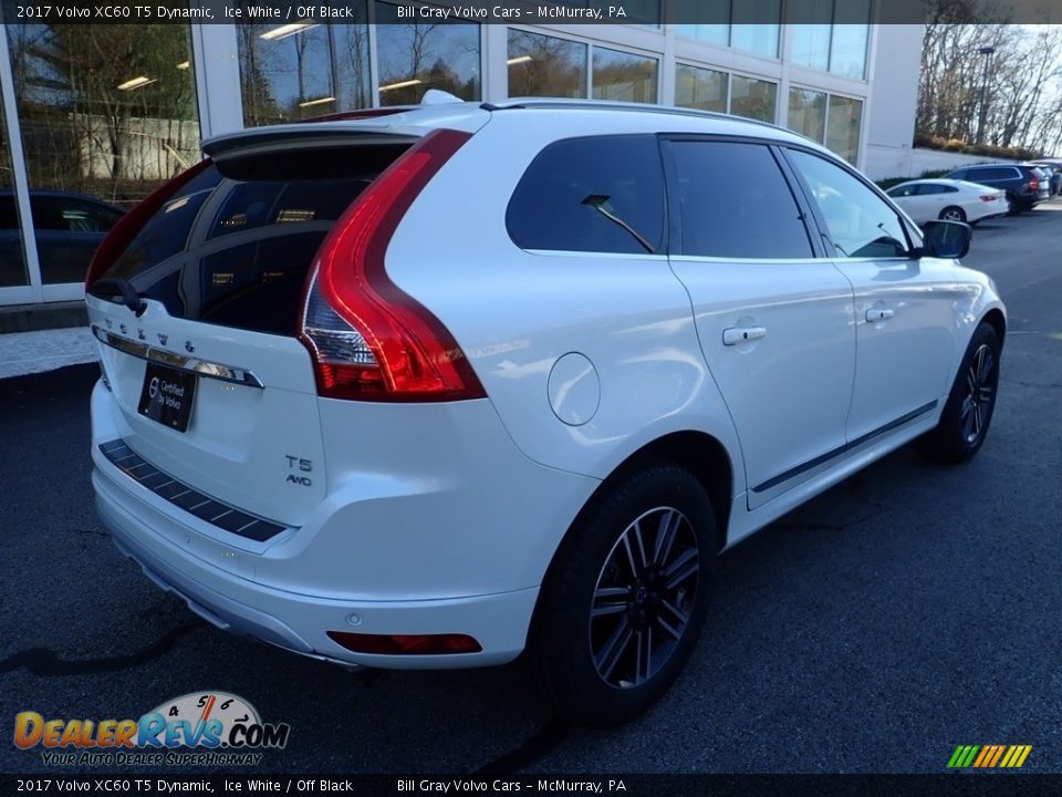 2017 Volvo XC60 T5 Dynamic Ice White / Off Black Photo #3