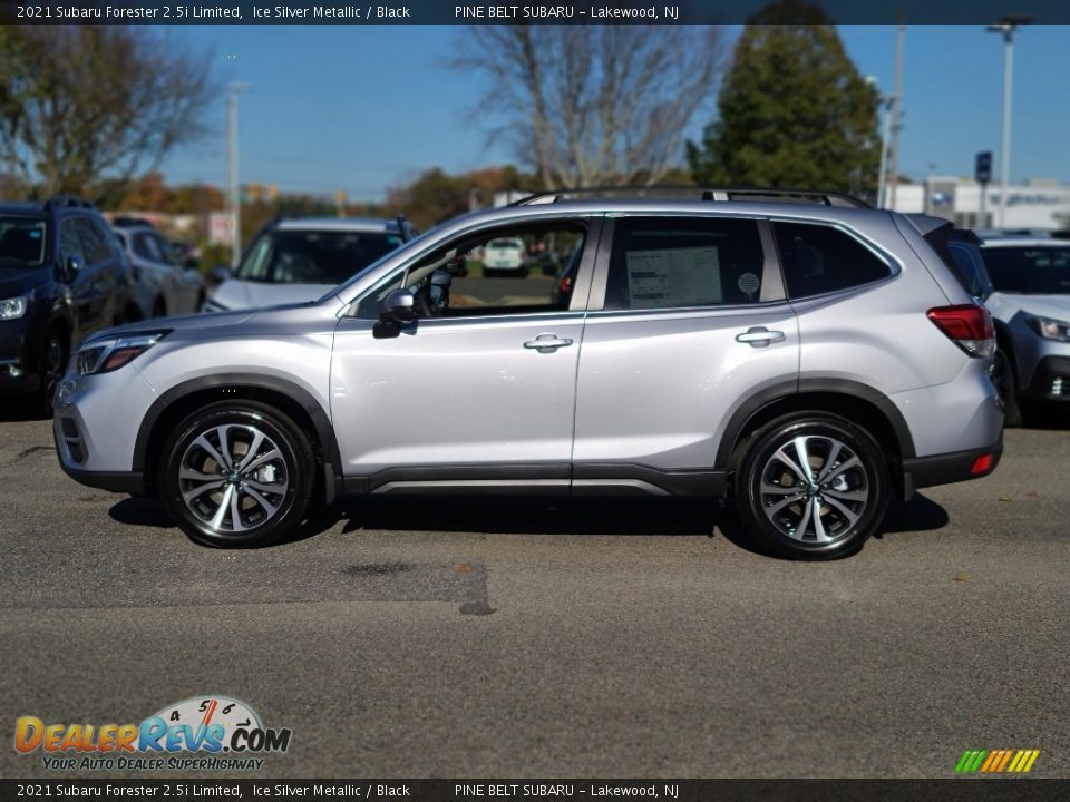 2021 Subaru Forester 2.5i Limited Ice Silver Metallic / Black Photo #4