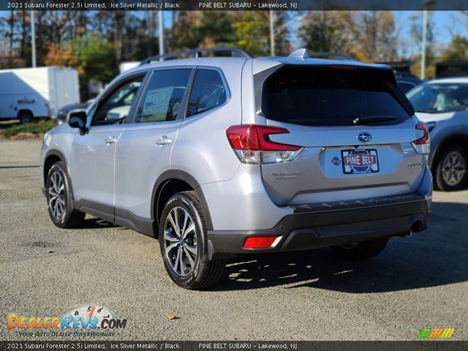 2021 Subaru Forester 2.5i Limited Ice Silver Metallic / Black Photo #6