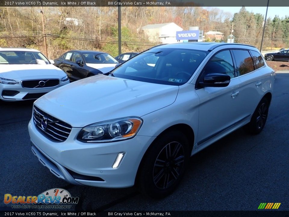 2017 Volvo XC60 T5 Dynamic Ice White / Off Black Photo #8